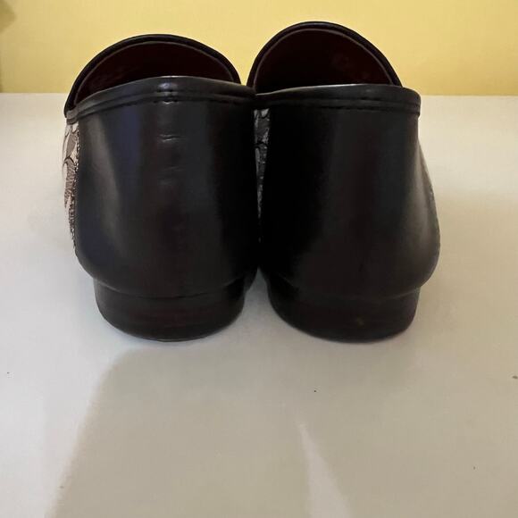 Coach Haley Loafer Signature Jacquard Khaki & Mahogany Size 8.5 Old Money - Picture 4 of 10